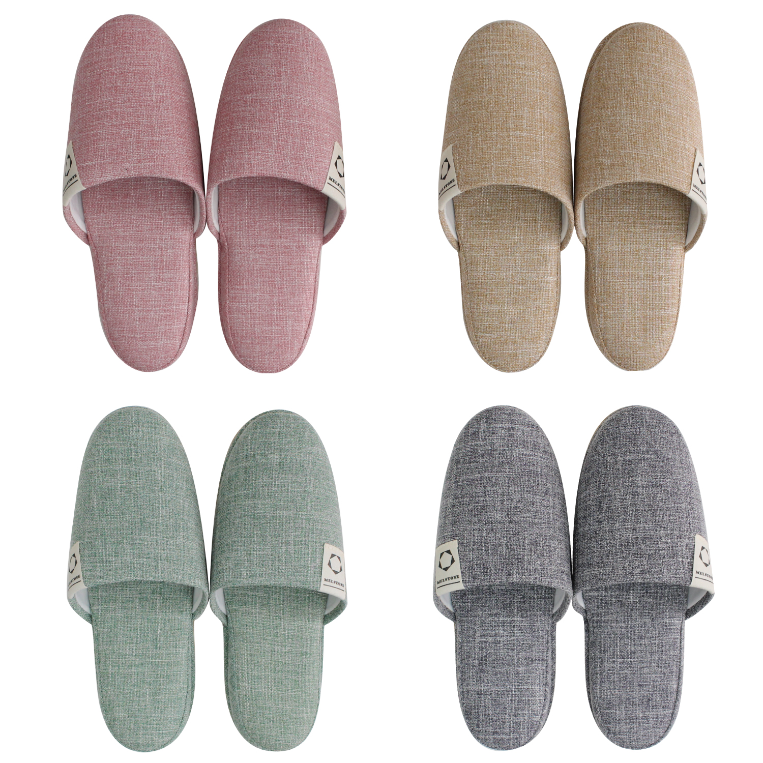 スリッパ 来客用 4足セット omotenashi MELSTONE