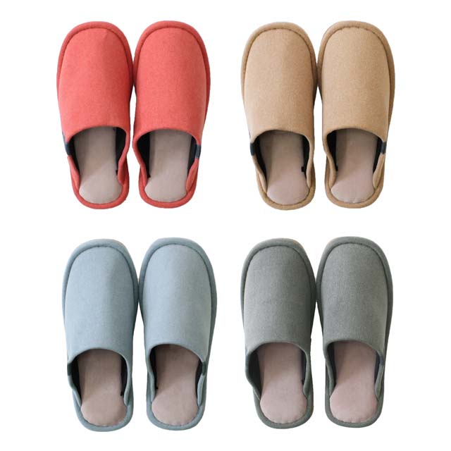 スリッパ 秋 冬 暖かい メンズ レディース おしゃれ TRADITION ゆったり履ける ルームシューズ 来客用 ゲスト リビング 1足 2足